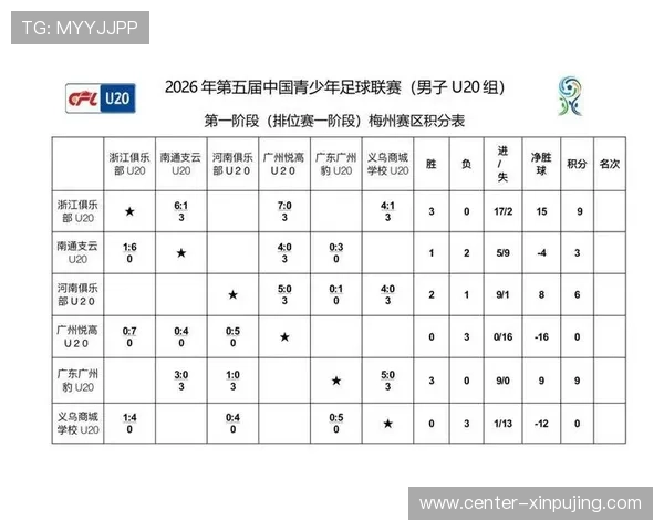 广东超级联赛最新赛果全解析各队表现与排名变化情况
